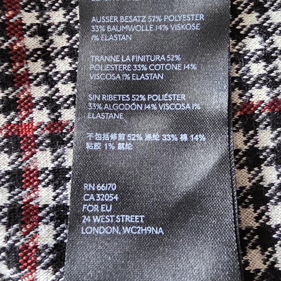Plaid‎ Women's Pants - Picture 9 of 9